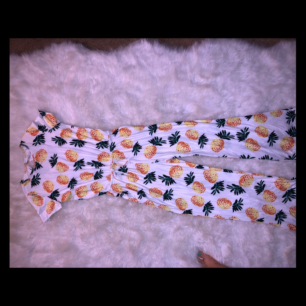 Pineapple jumpsuit